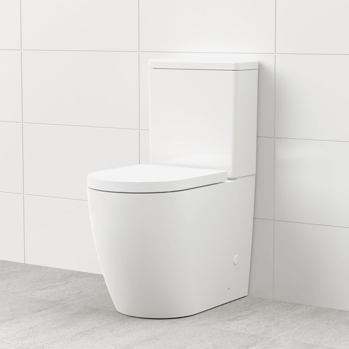 Argent Vista HygienicFlush Back-to-wall Toilet Suite with Odourless by Expella