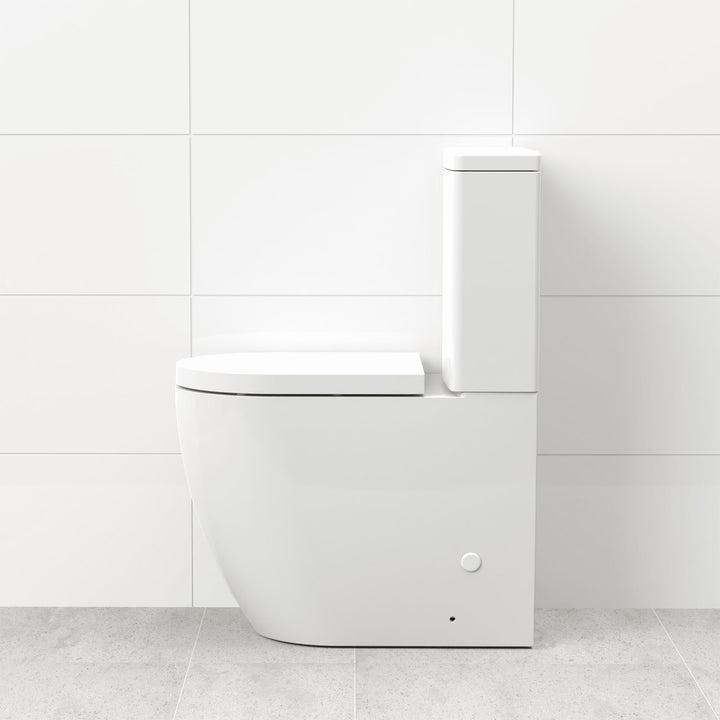Argent Vista HygienicFlush Back-to-wall Toilet Suite with Odourless by Expella