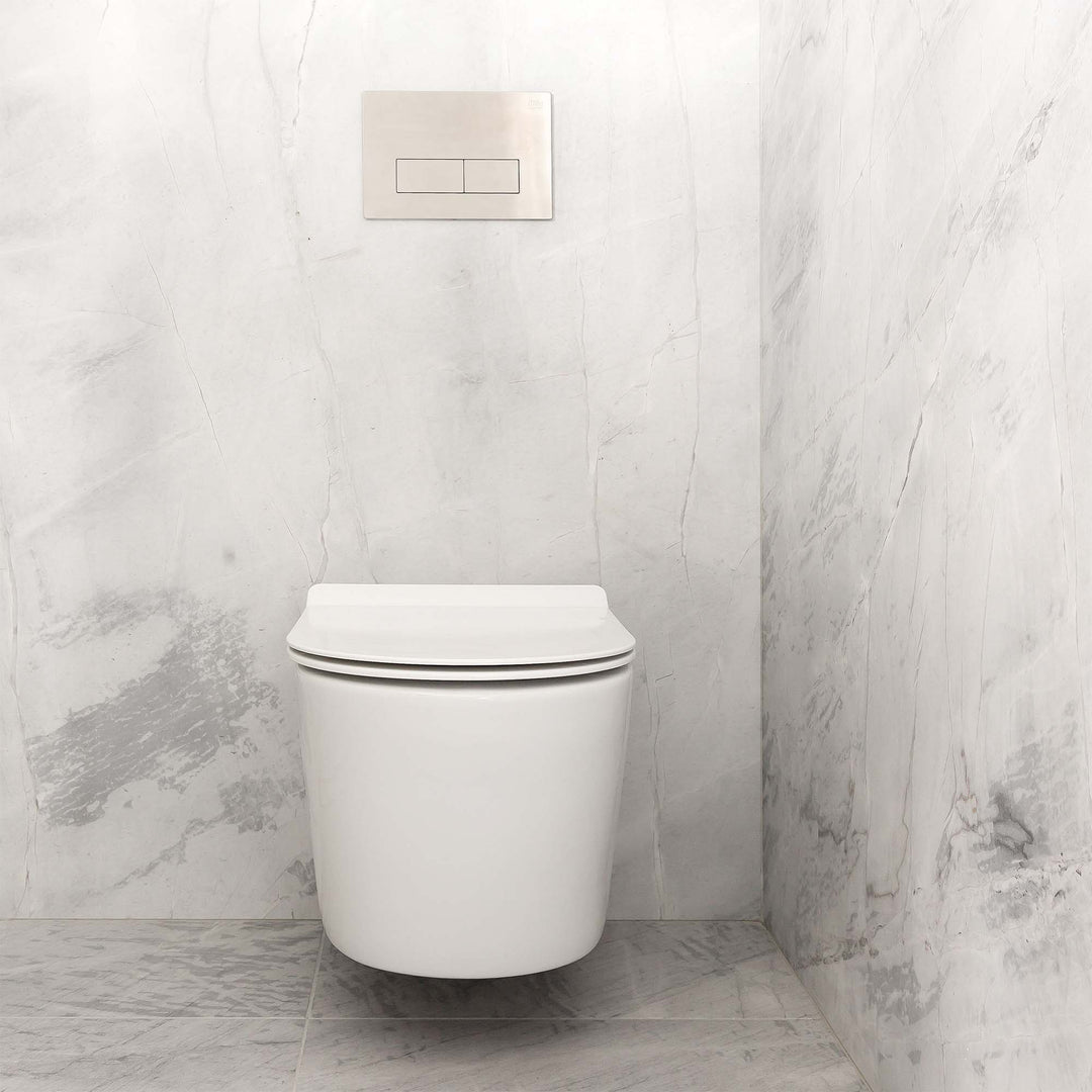 Milu Ultraslim Flush Plate, Gun Metal