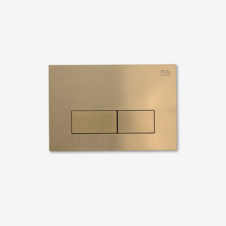 Milu Ultraslim Flush Plate, Brass