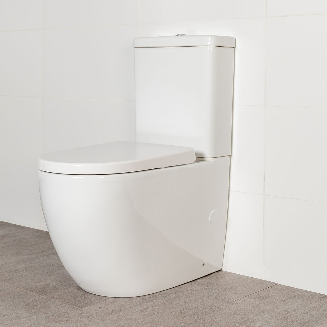 Milu Crest Back-to-wall Toilet Suite with Odourless by Expella