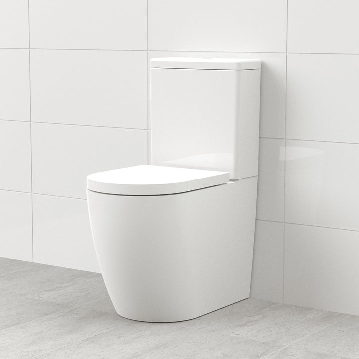 Argent Vista HygienicFlush Back-to-wall Toilet Suite with Odourless by Expella