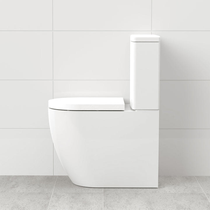 Argent Vista HygienicFlush Back-to-wall Toilet Suite with Odourless by Expella