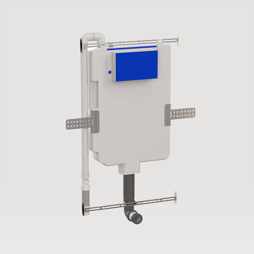 Odourless by Expella with Geberit Sigma 8 In-wall Cistern for Floor Mount Pans