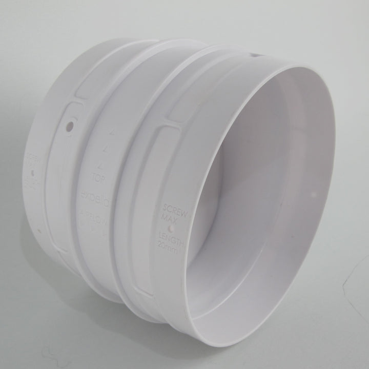 Back Draft Damper, Plastic